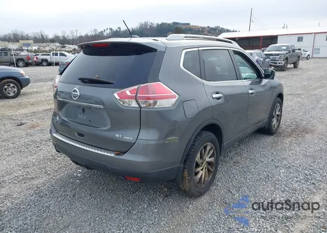 2015 Nissan Rogue Sl z USA, uszkodzony, nr VIN 5N1AT2MV4FC799099